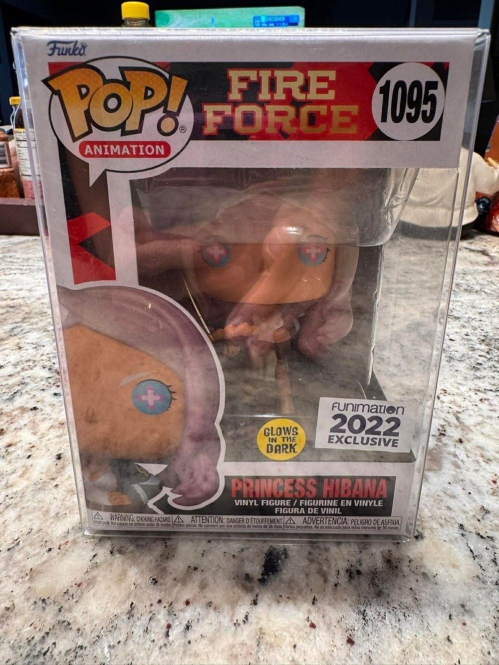 Funko pop! Princess Hibana from the anime series Fire Force 2022
